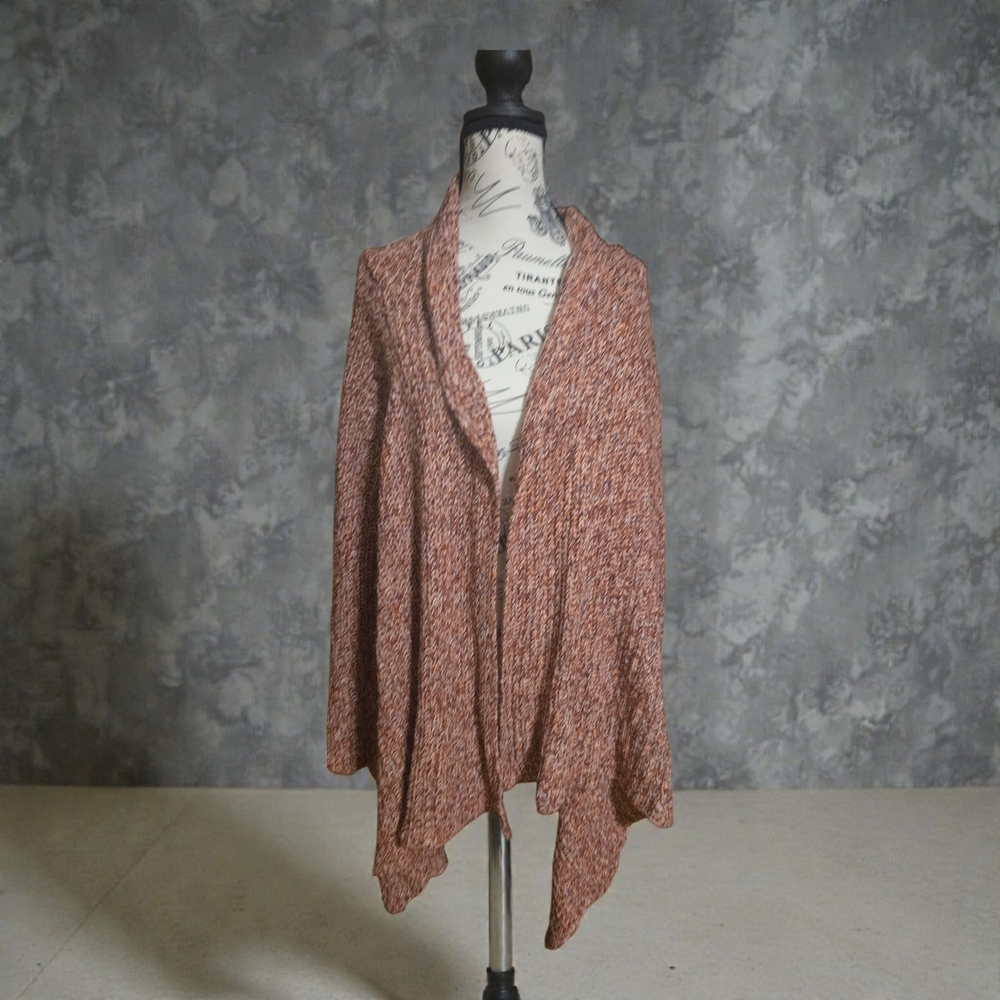 Pink Rose Rose Knit Poncho